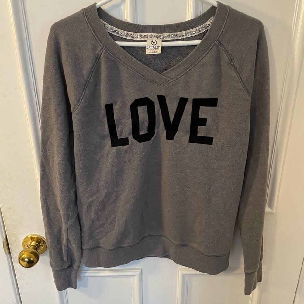 LOVE PINK logo sweatshirt